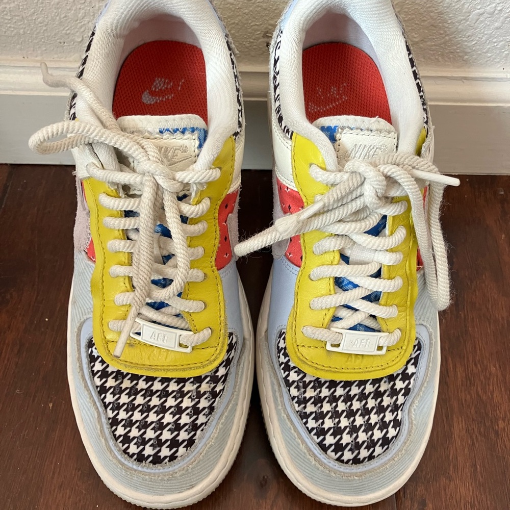 Nike Air Force 1 Shadow ‘Patchwork’ Size 6.5 - image 3